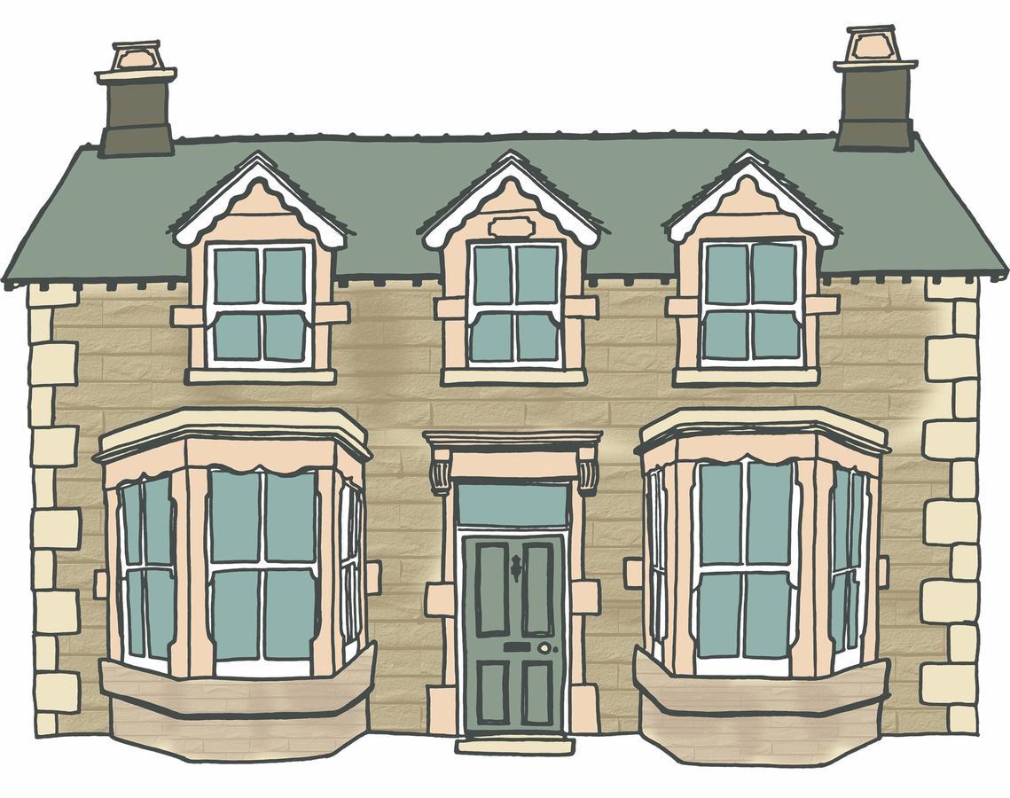 Bed and Breakfast Fern Bank Rowsley Exterior foto